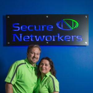 Secure Networkers CEO and CTO Kerri and Todd Ellis