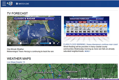 Tropical Storm Preparations